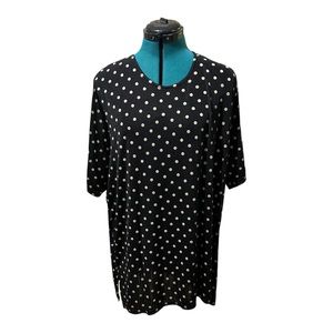 Vintage dress barn sheer tunic